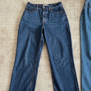 Abercrombie Curve Love Loose Jeans